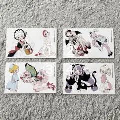 meundori様 × unichoco様 人物ステッカー おすそわけ 8種8枚