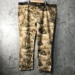 Y2757古着　柄パンツ　パジャマパンツ　総柄