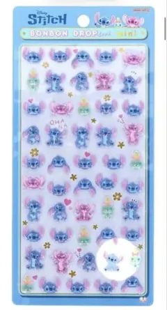 正規品 ディズニースティッチ ボンボンドロップミニシール