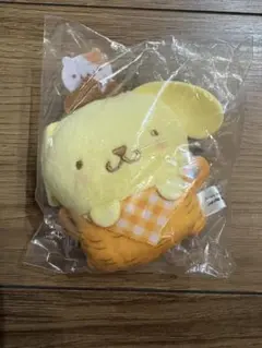 サンリオキャラクターズ バスケットおくるみマスコット ポムポムプリン