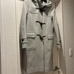 グレー ダッフルコート