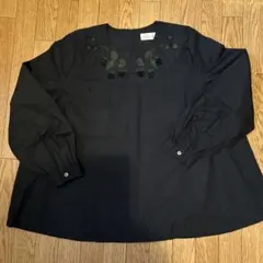 l'atelier du savon 長袖 ブラウス 刺繍のサムネイル
