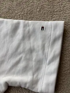 トミー　 ホワイト 厚手ロングTシャツ