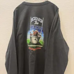 【TOMMY BAHAMA】ロンT　古着　XL グレー　バックプリントデザインのサムネイル