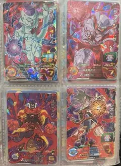 ドラゴンボールヒーローズ 4枚セット