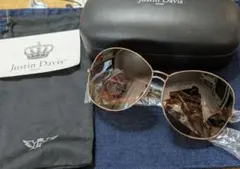 【未使用】JUSTIN DAVIS サングラス べっ甲柄　ディアドロップのサムネイル
