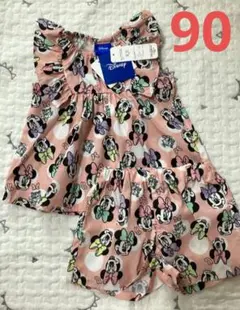 ミニーマウス　フィガロ　トップス　ショーパンツ　セットアップ
