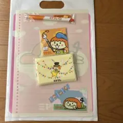 ミヤテレグッズ だよん クリアファイル ボールペン 付箋紙 ティッシュ
