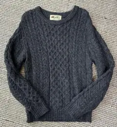 Highland Club アダムエロペ　ケーブルニットセーター Mサイズ