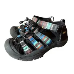 Keen アウトドアサンダル ブラック/マルチカラー