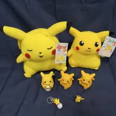 ポケモン ピカチュウ ぬいぐるみ フィギュア 7点セット
