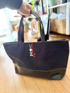 【PsychoBunny】サイコバニー トートバッグ濃紺のサムネイル
