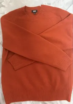 【UNIQLO】ウール100% 長袖セーター レディースSサイズ