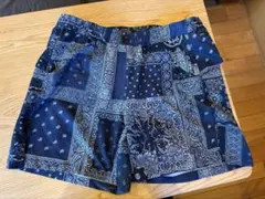 【美品】ranorラナー バンダナ柄 スカート Sサイズ ranor ラナー バンダナ柄 ランニングスカート ranor ラナー