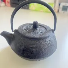 南部鉄器 鉄瓶 扇面文様 茶道具 未使用品 - メルカリ