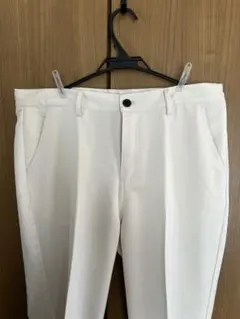 mono-mart ホワイト フレアパンツ