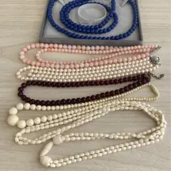 ネックレス7本セット　イミテーション　まとめ売り