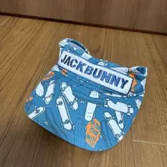 Jack Bunny スケートボード柄 バイザー