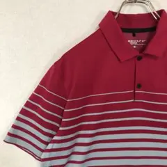 美品　ナイキ　ゴルフ　ツアープレミアム　ポロシャツ　ドライフィット　L