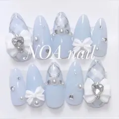 韓国　量産型　スナ系　フレンチガーリー　地雷　ネイルチップ　ワンホン