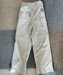 GU コーデュロイ風ワイドパンツ XSサイズ