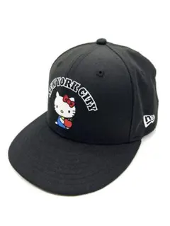 ニューエラ 59FIFTY ハローキティ コラボ 黒 7 55.8cm キッズ