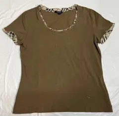 BURBERRY LONDON ノバチェック 半袖 カットソー　フリルのサムネイル