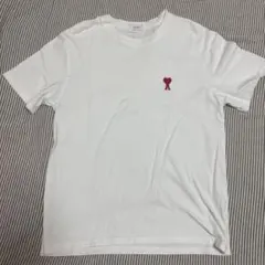 AMI PARIS ハートロゴ Tシャツ ホワイト アミパリス