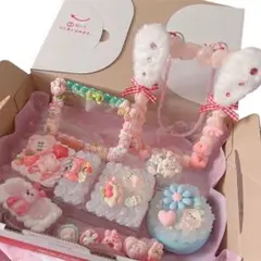 SALE品 ホイップデコ お楽しみセット うさぎ 8点入り トレカケース