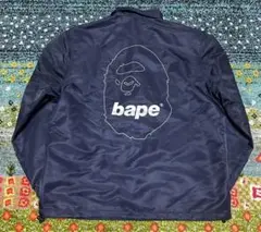 A Bathing Ape ナイロンジャケット 3XL ネイビー A BATHING APE】【アウター】アベイシングエイプ『ナイロン