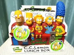 シンプソンズ×ccレモン フィギュア 缶の入れ物 トランク お弁当 懸賞
