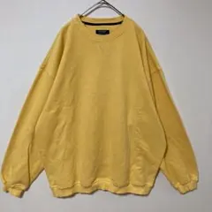 スウェット 黄色