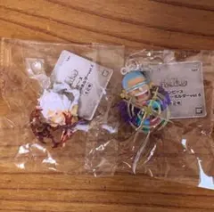 ワンピース フィギュアキーホルダーvol.6　モンキー・D・ルフィとフランキー