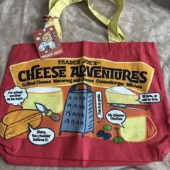 最終価格☆トレジョ エコバッグ チーズ トートバッグ トレーダージョーズ 新品