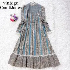 70s vintage Candi Jones 花柄 シャーリング ワンピース 2026年最新】candi jonesの人気アイテム - メルカリ