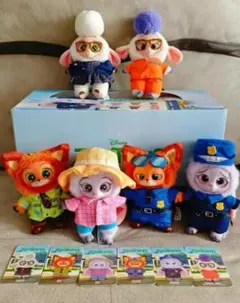MINISO ディズニー　ズートピア2 ジュディ警官 シークレット ぬいぐるみ