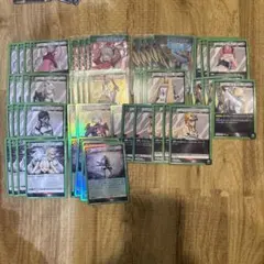 ユニオンアリーナ 緑NIKKE ミシリス アリス&ラプラス デッキ 引退品