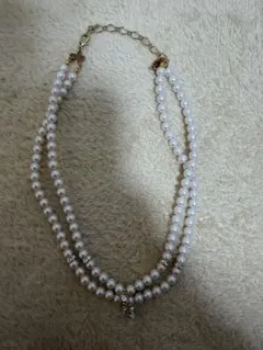 結婚式 ネックレス パール