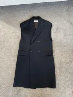 LOEFF ロングジレ　ブラック　サイズ0 ほぼ新品