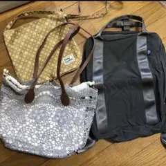 【匿名配送】Daily russet トートバッグ 3点セットのサムネイル
