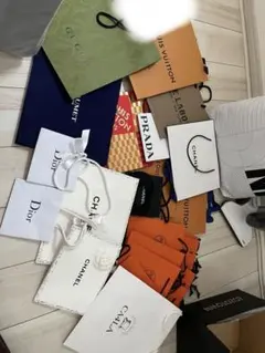 ブランド紙袋 ショッパー セット まとめ売り 22枚