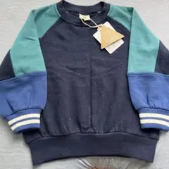子ども　100 トレーナー　新品未使用　冬　保育園