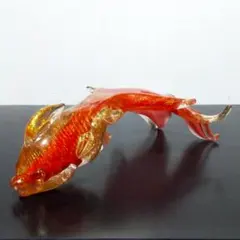 Marcolin Art Crystal マルコリン クリスタル 魚 青緑バブル - メルカリ