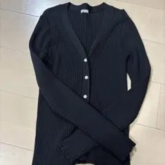 IENA R/L リブカーディガン美品