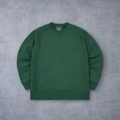 ぺ*ぺ様 GAP スウェット 前V デザインUSA 無地 プルオーバー 緑 XL