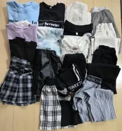 ガールズ服 まとめ売り　120～140サイズ　16着 トップス スカート　など