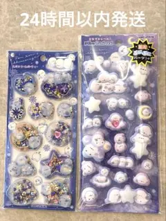 ⭐︎カフェモカ⭐︎様専用　シマエナガシールセット　あわわちゃん　ウォーターシール