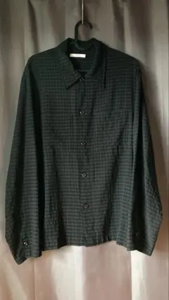 WYM RAYON JACQUARD CROPPED SHIRT