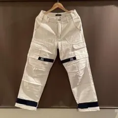 XLARGE ホワイト カーゴパンツ