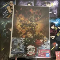 一番くじ　鬼滅の刃　雷の兄弟　C賞 ビッグメタリックシート　ポスターコレクション